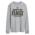 thumbnail image 1 of Yellowstone - We Are Family Y Brand - Men's Long Sleeve T-Shirt, 1 of 6