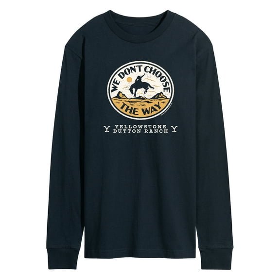 Yellowstone - We Don't Choose The Way - Men's Long Sleeve T-Shirt