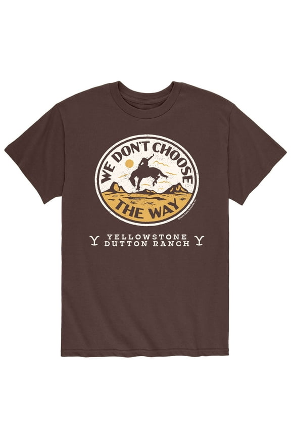 - We Don't Choose The Way - Men's Short Sleeve Graphic T-Shirt
