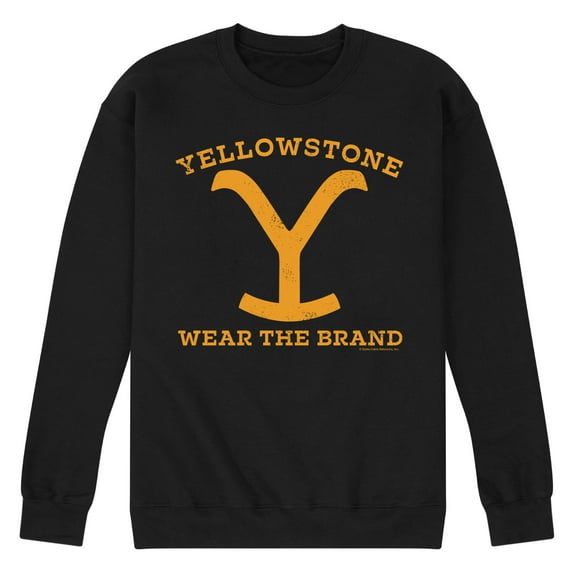 Yellowstone - Wear The Brand Y - Men's Crew Neck Fleece Pullover