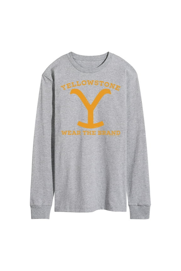 - Wear The Brand Y - Men's Long Sleeve T-Shirt