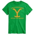 thumbnail image 1 of Yellowstone - Wear The Brand Y - Men's Short Sleeve Graphic T-Shirt, 1 of 6