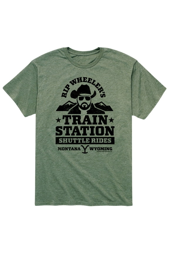 - Wheelers Train Station - Men's Short Sleeve Graphic T-Shirt