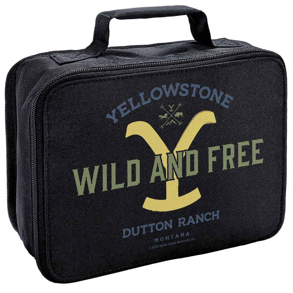 Yellowstone Wild And Free Insulated Soft Sided Lunch Box - Reusable