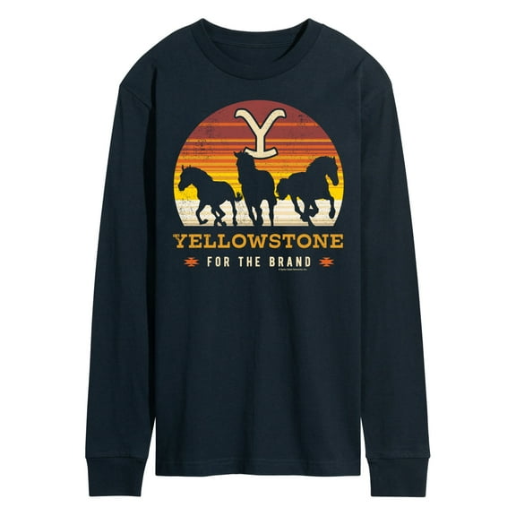 Yellowstone - Wild Horses - Men's Long Sleeve T-Shirt