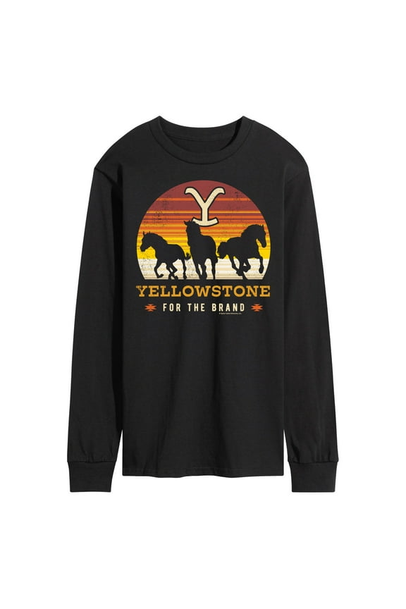 - Wild Horses - Men's Long Sleeve T-Shirt