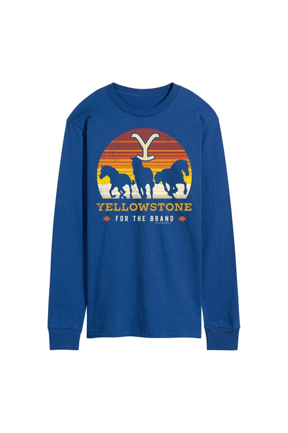 - Wild Horses - Men's Long Sleeve T-Shirt