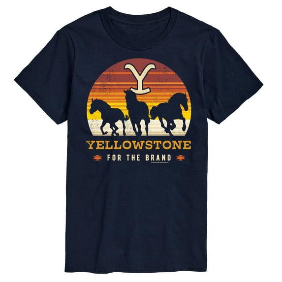 Yellowstone - Wild Horses - Men's Short Sleeve Graphic T-Shirt