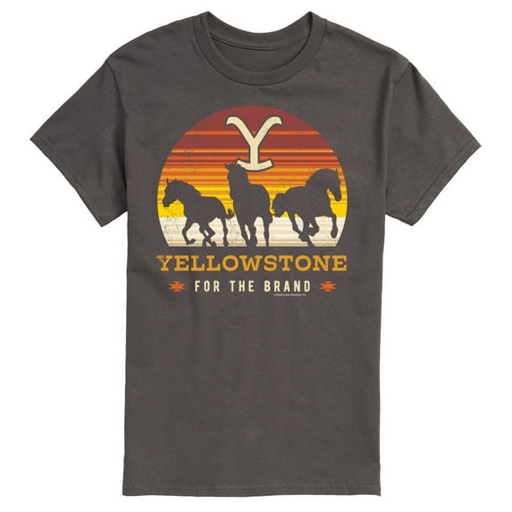 Yellowstone - Wild Horses - Men's Short Sleeve Graphic T-Shirt