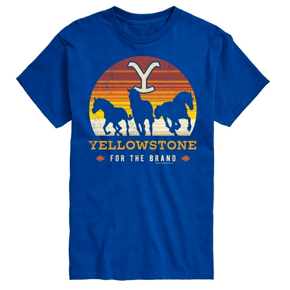 Yellowstone - Wild Horses - Men's Short Sleeve Graphic T-Shirt