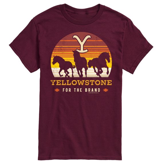 Yellowstone - Wild Horses - Men's Short Sleeve Graphic T-Shirt