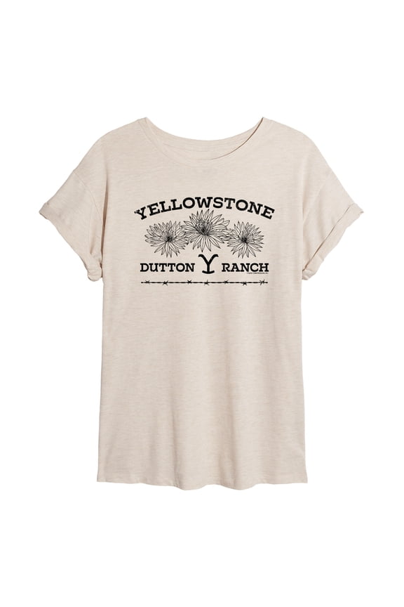 - Wildflowers - Juniors Ideal Flowy Muscle T-Shirt