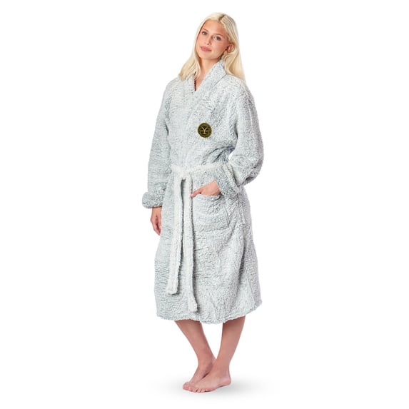 Yellowstone Womens Sherpa Blanket Bathrobe