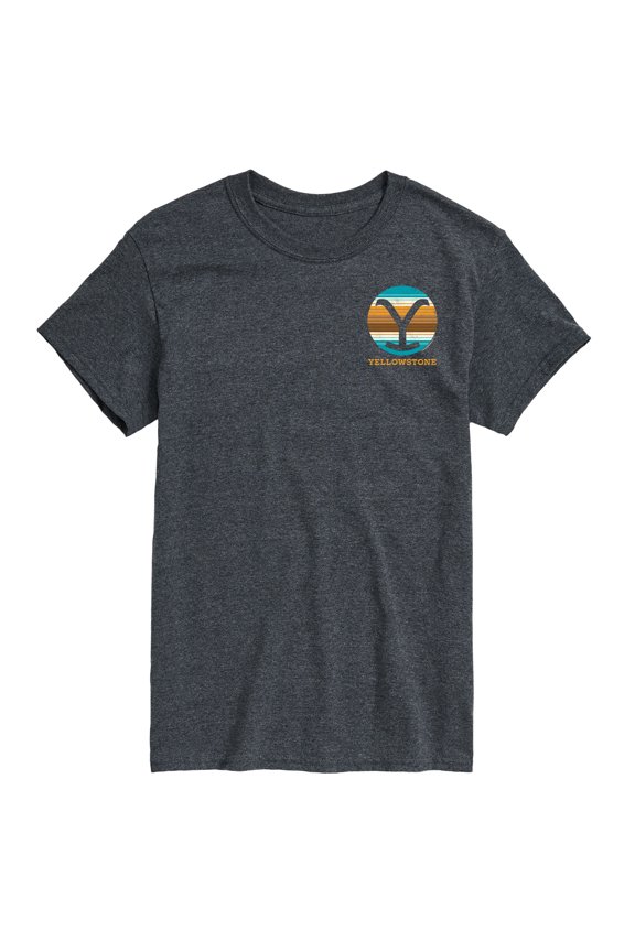 - Y Brand Blanket Left Chest - Men's Short Sleeve Graphic T-Shirt