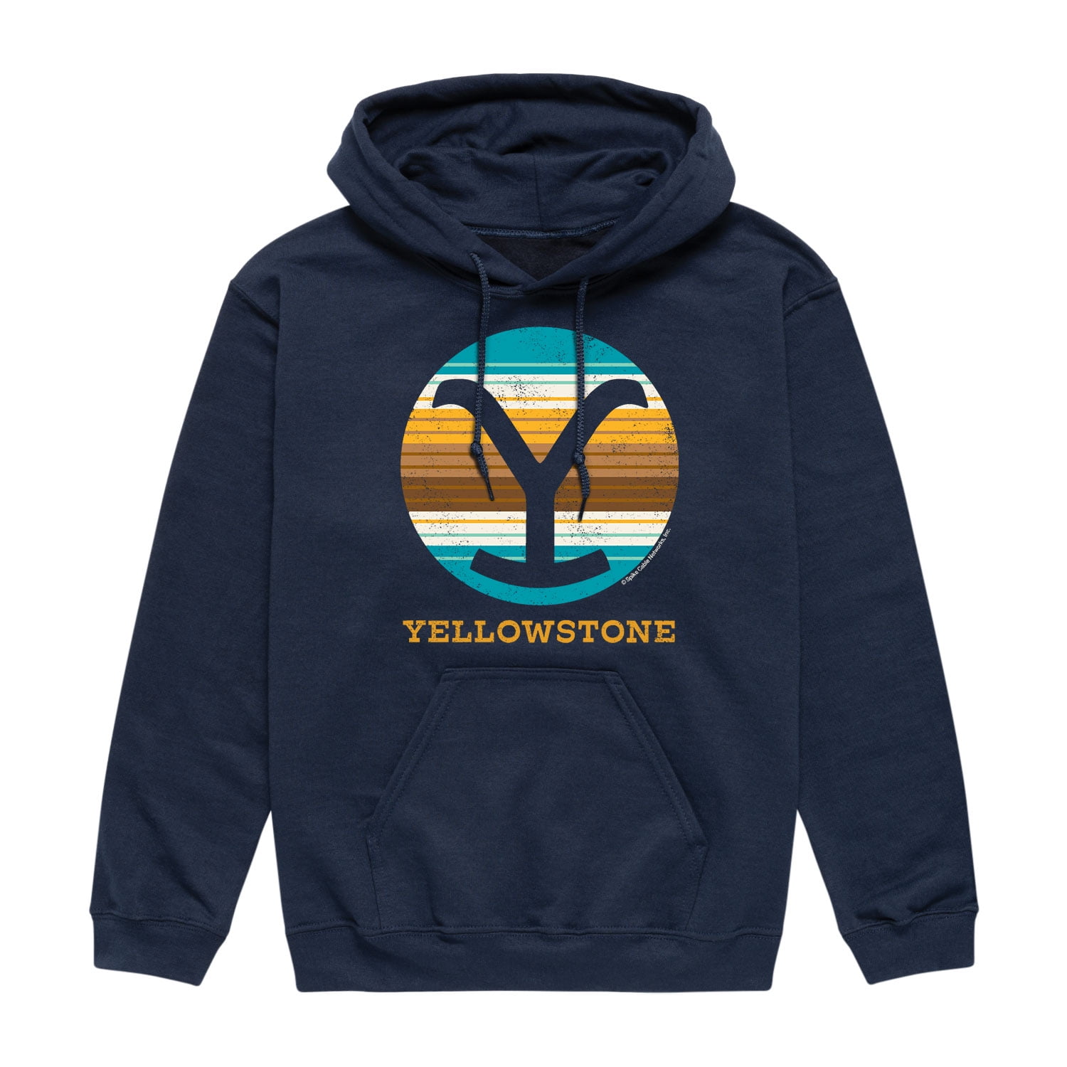 Yellowstone Y Brand Blanket Men's Pullover Hooded Fleece Sweatshirt