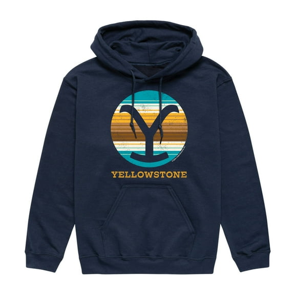 Yellowstone - Y Brand Blanket - Men's Pullover Hooded Fleece Sweatshirt