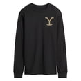 thumbnail image 1 of Yellowstone - Show Logo - Men's Long Sleeve Graphic T-Shirt, 1 of 6