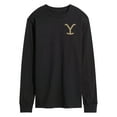 thumbnail image 1 of Yellowstone - Y Brand Left Chest - Men's Long Sleeve T-Shirt, 1 of 6