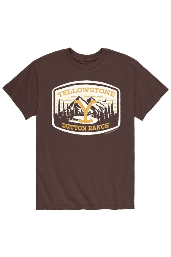 - Y Brand Nature Scene Logo - Men's Short Sleeve Graphic T-Shirt