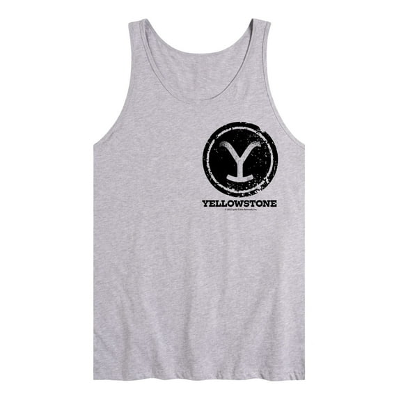 Yellowstone - Y Brand Stamp Oversized - Men's Jersey Tank Top