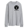 thumbnail image 1 of Yellowstone - Y Brand Stamp Oversized - Men's Long Sleeve T-Shirt, 1 of 6