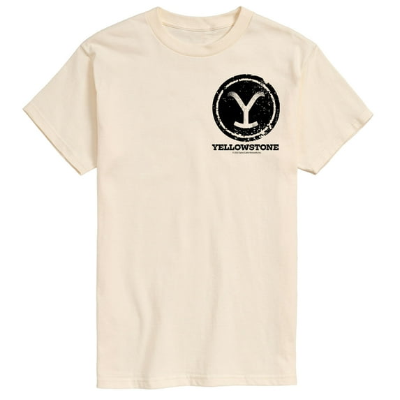 Yellowstone - Y Brand Stamp Oversized - Men's Short Sleeve Graphic T-Shirt