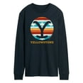 thumbnail image 1 of Yellowstone - Y Brand Western Blanket - Men's Long Sleeve T-Shirt, 1 of 5