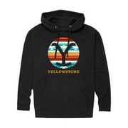 Yellowstone - Y Brand Western Blanket Mens Graphic Fleece Pullover Hoodie