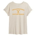 thumbnail image 1 of Yellowstone - Y Dutton Ranch Logo - Juniors Ideal Flowy Muscle T-Shirt, 1 of 6