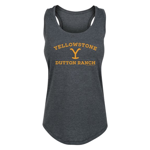 Yellowstone - Y Dutton Ranch Logo - Women's Racerback Tank Top