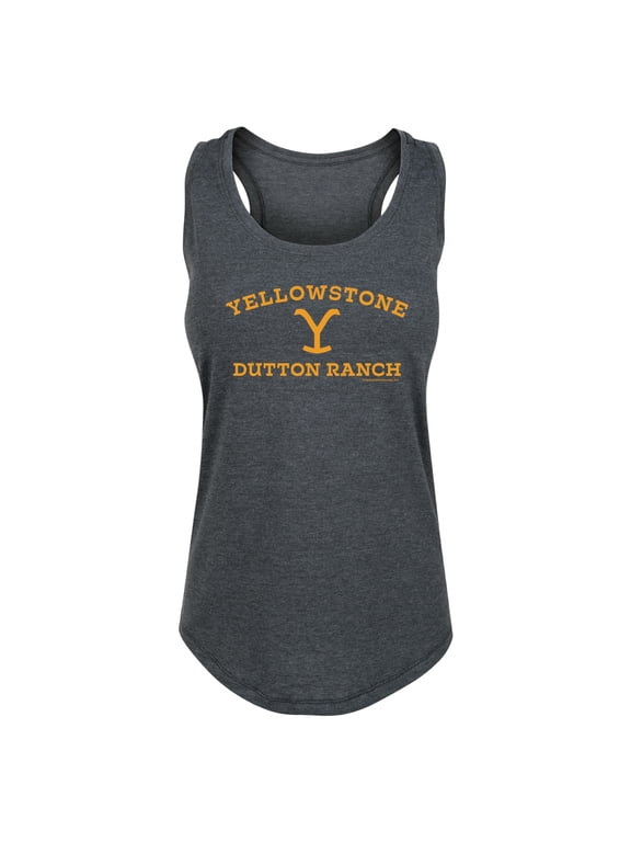 - Y Dutton Ranch Logo Women's Graphic Racerback Tank
