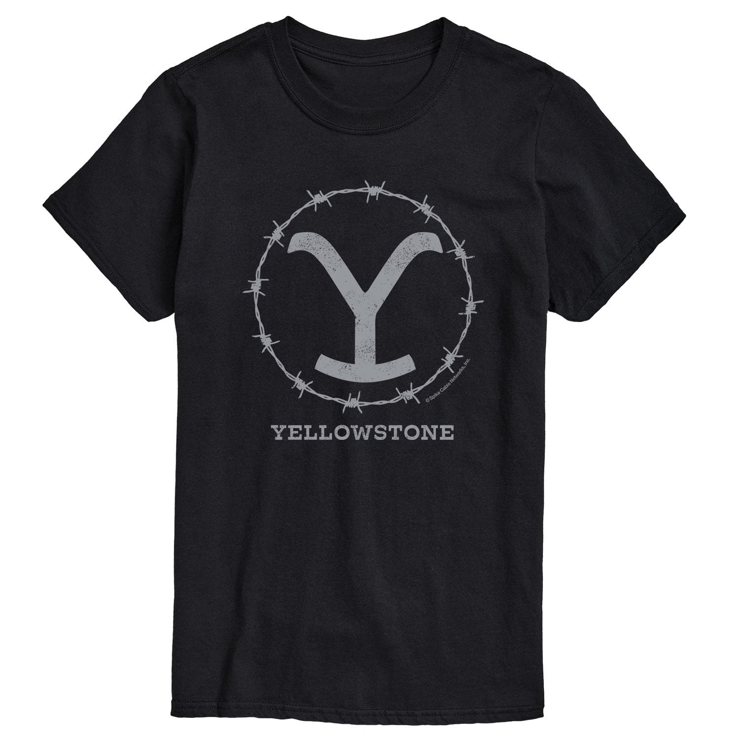 Yellowstone - Y Logo Barbed Wire - Men's Short Sleeve Graphic T-Shirt ...