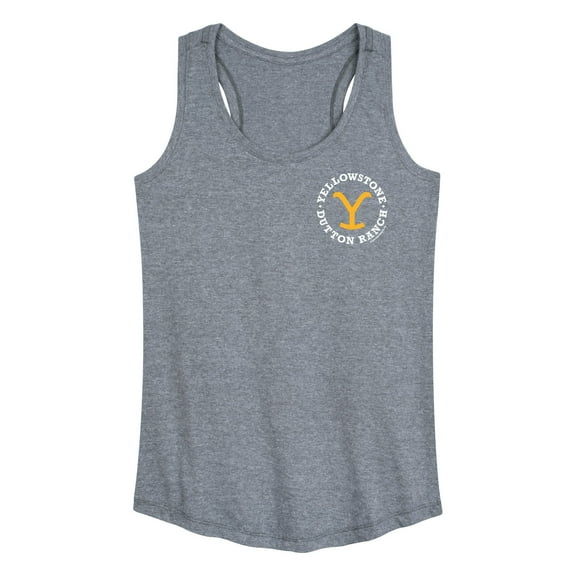 Yellowstone - Y Logo Dutton Ranch - Women's Racerback Tank Top