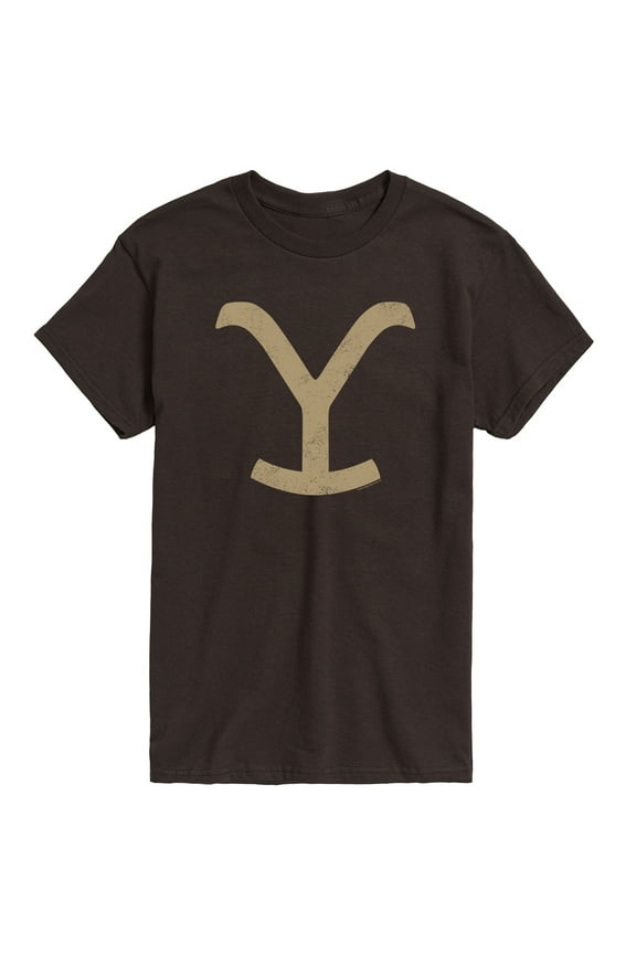 - Y Logo - Men's Short Sleeve Graphic T-Shirt