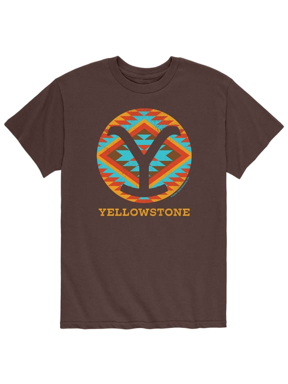 - Y Logo Saddle Blanket Men's Short Sleeve Graphic T-Shirt