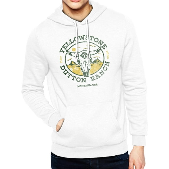 Yellowstone Y Steer Apparel, Mens Graphic Hoodie Sweatshirt, Sizes S-3XL (Men's Big & Tall)