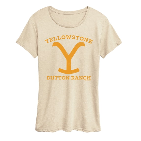 Yellowstone - Yellow Logo Short Sleeve Graphic T-Shirt