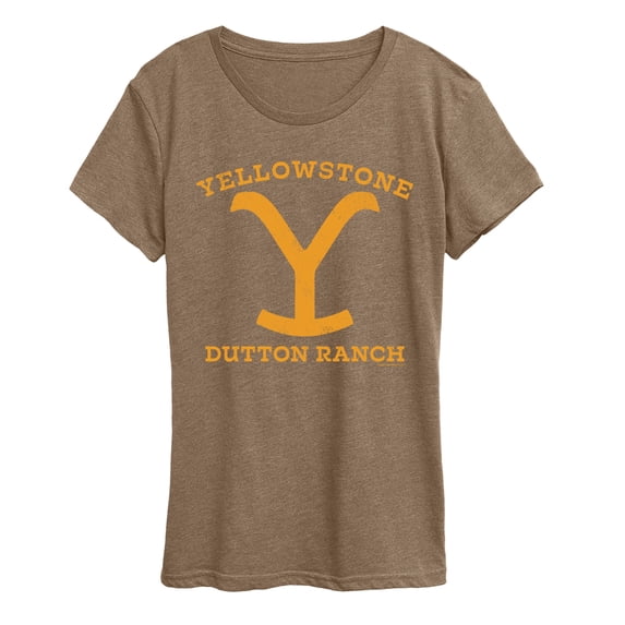 Yellowstone - Yellow Logo Short Sleeve Graphic T-Shirt