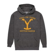 - Yellowstone Dutton Bravado Gold - Men's Pullover Hooded Fleece Sweatshirt
