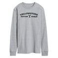 thumbnail image 1 of Yellowstone - Yellowstone Dutton Logo - Men's Long Sleeve T-Shirt, 1 of 5