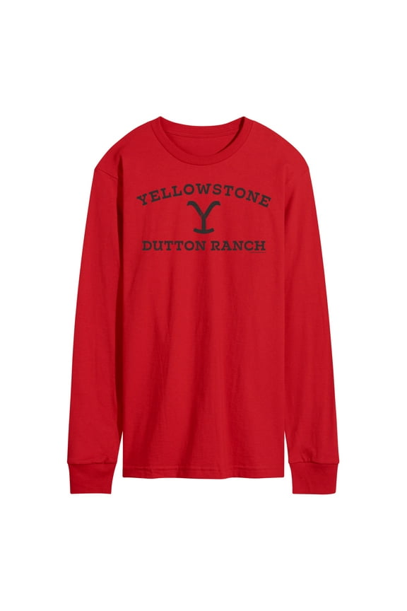 - Yellowstone Dutton Ranch - Men's Long Sleeve T-Shirt