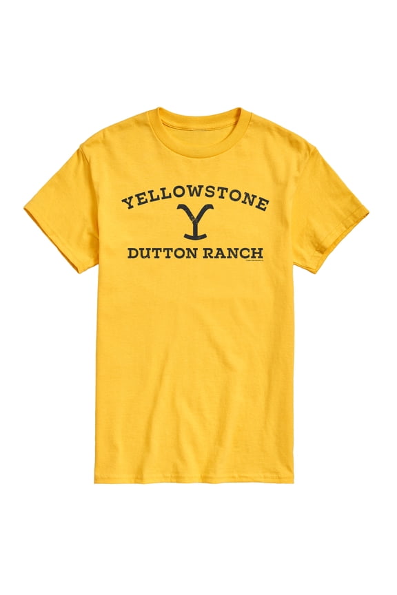 - Yellowstone Dutton Ranch - Men's Short Sleeve Graphic T-Shirt