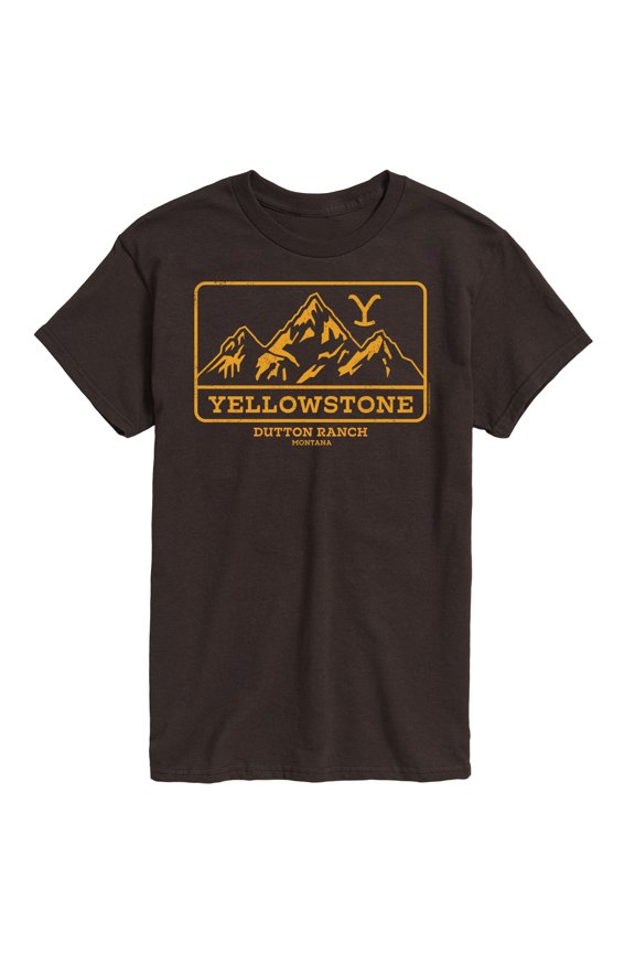 - Yellowstone Dutton Ranch - Men's Short Sleeve Graphic T-Shirt