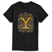 Yellowstone - Yellowstone Flourish Design - Mens Short Sleeve Graphic T-Shirt