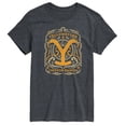 thumbnail image 1 of Yellowstone - Yellowstone Flourish Design - Men's Short Sleeve Graphic T-Shirt, 1 of 6