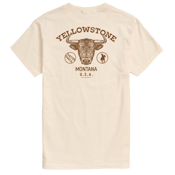 Yellowstone - Yellowstone Montana - Men's Short Sleeve Graphic T-Shirt