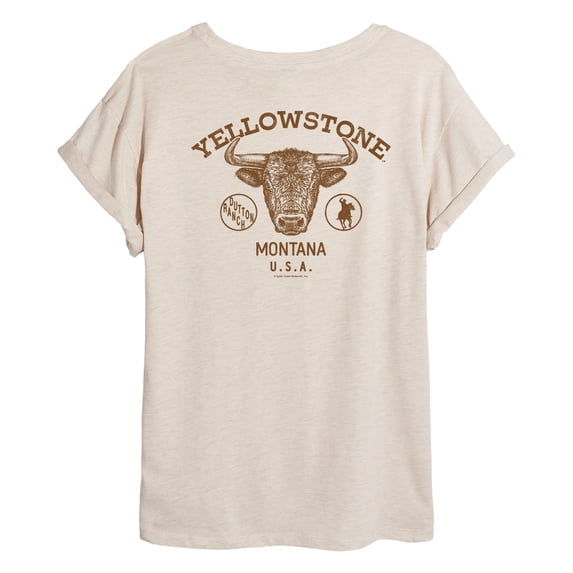 Yellowstone - Yellowstone Montana - Women's Oversized Graphic T-Shirt