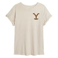 thumbnail image 1 of Yellowstone - Yellowstone Montana - Women's Oversized Graphic T-Shirt, 1 of 6