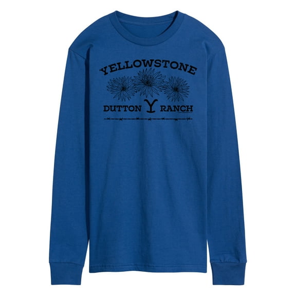 Yellowstone - Yellowstone Wildflowers - Men's Long Sleeve T-Shirt