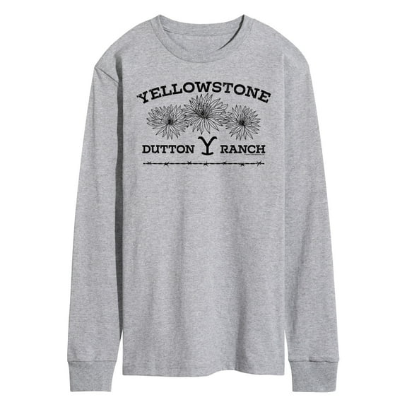 Yellowstone - Yellowstone Wildflowers - Men's Long Sleeve T-Shirt